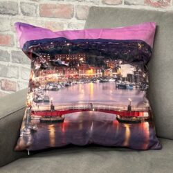 Wonderful Whitby, Double Sided Velvet Cushion