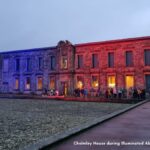 Cholmley House next to Whitby Abbey