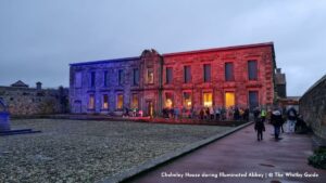 Cholmley House next to Whitby Abbey