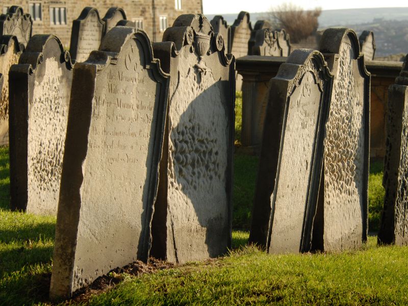 Whitby-Graves Graves in St Mary's Churchyard.