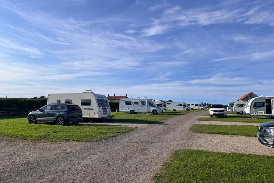Broadings Campsite Pitches.