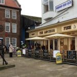 Restaurants along Scarborough Seafront