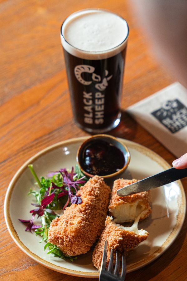 The Black Sheep Brewery Food.