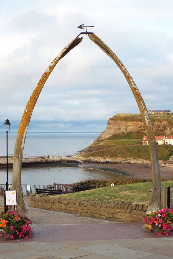 Whalebone Arch in Whitby
