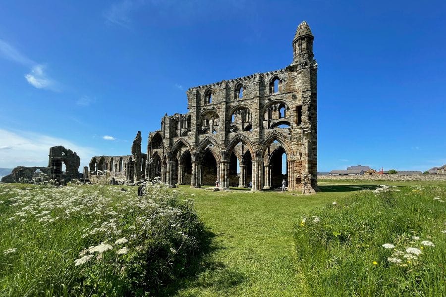 Whitby Abbey.