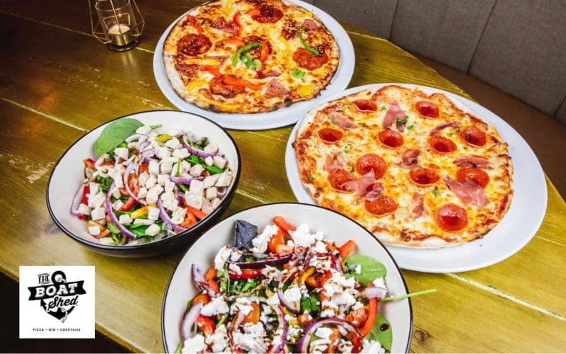 The-Boat-Shed Devour pizza at The Boat Shed Filey.