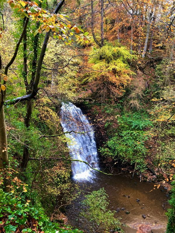 Falling-Foss-Waterfall Falling Foss Waterfall.