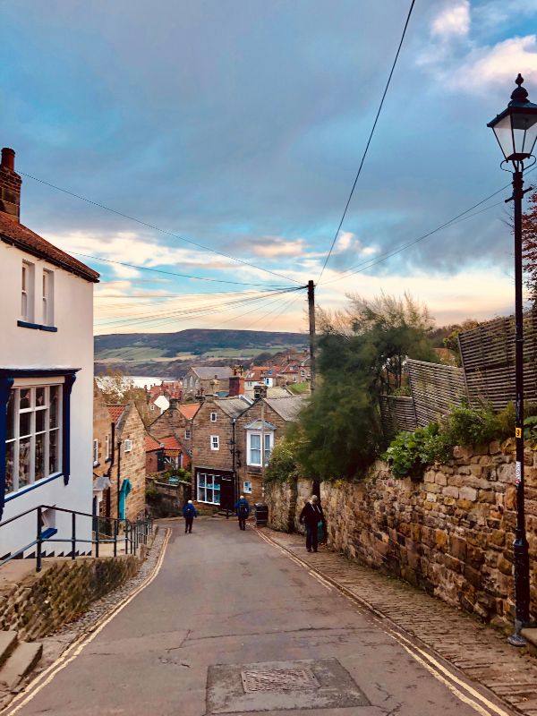 Robin Hoods Bay Streets.