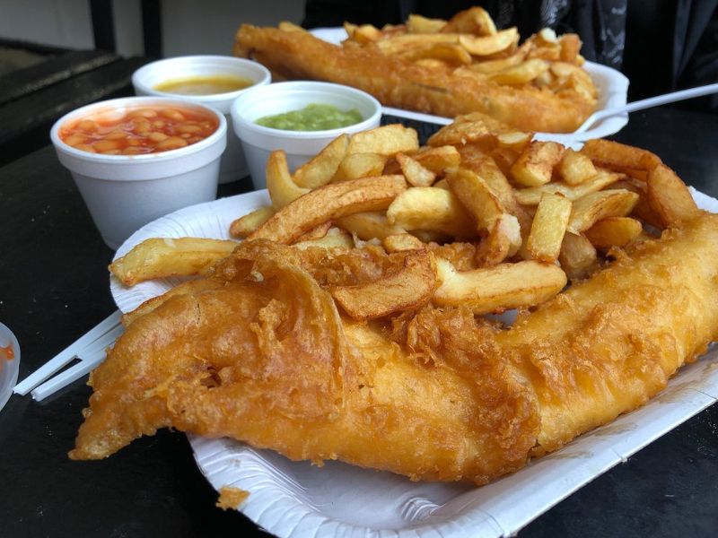 Silver-Street-Fisheries-takeaway-meal Silver Street Fisheries takeaway meal.