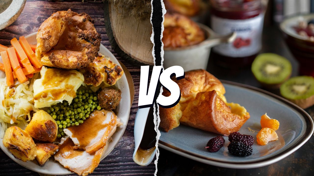 Yorkshire pudding savoury vs sweet.