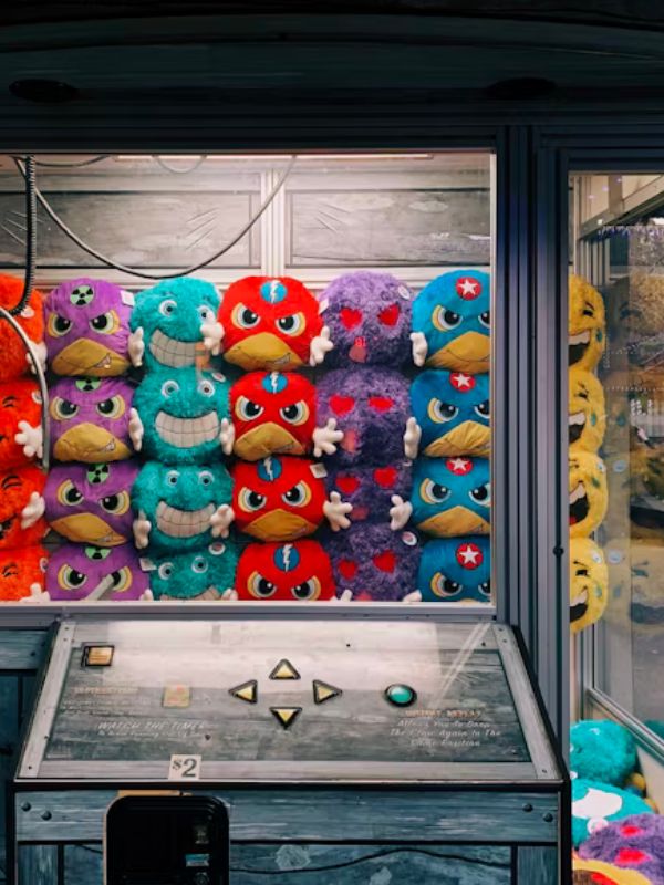 Arcade teddies.