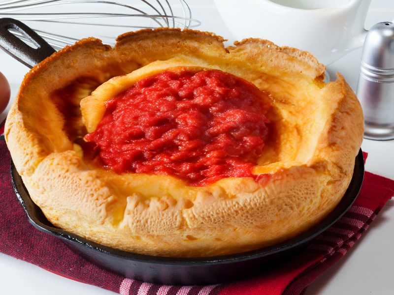 Bolognaise Yorkshire Pudding.