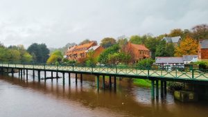 Ruswarp Village and Bridge