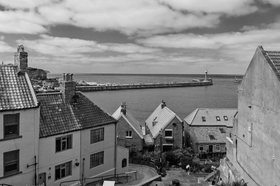 Whitby Harbour.