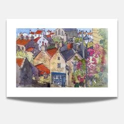 Robin Hood's Bay Village print