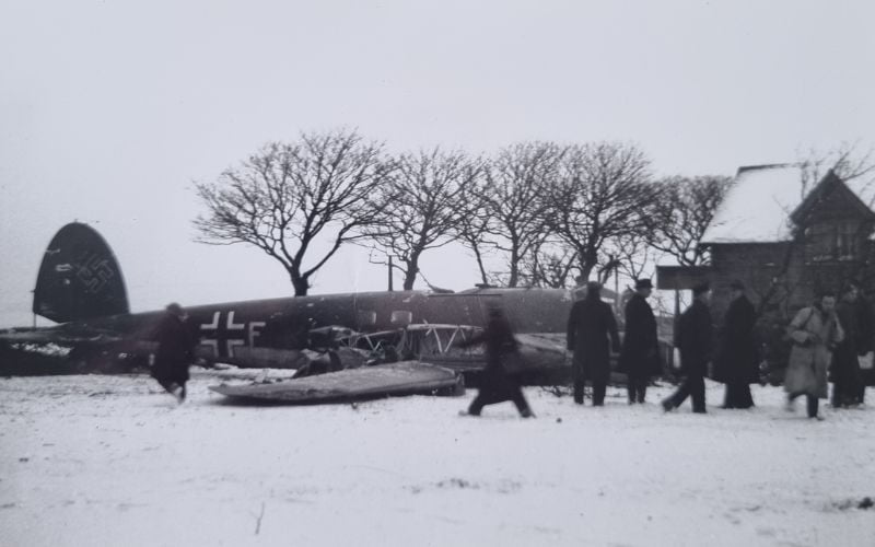 World War II Plane Crash Near Whitby.