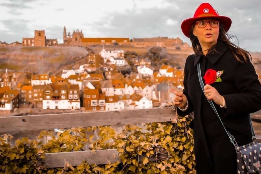 Ghost tour in Whitby.