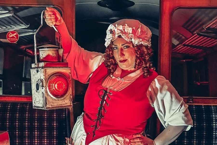 Mad Alice's Ghost Train NYMR 2025.