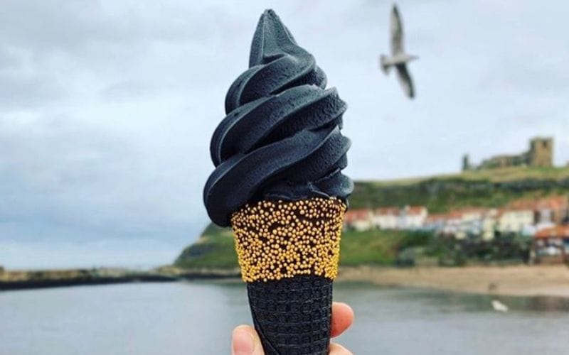 Trillo's Black Ice -Cream. Trillo's Black Ice -Cream.