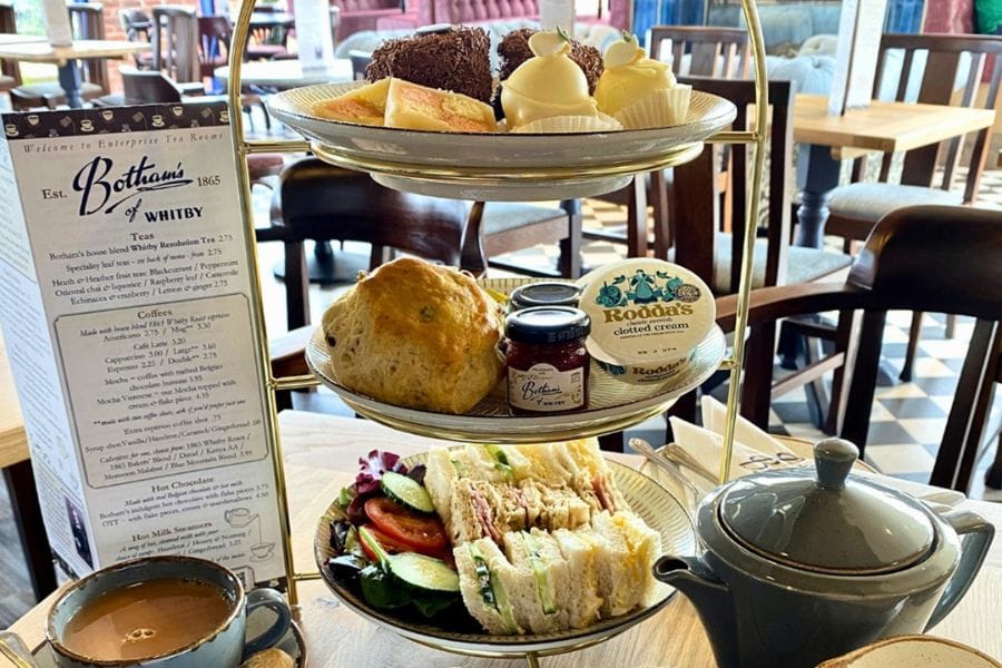 Afternoon Tea At Botham's. Afternoon Tea At Botham's.