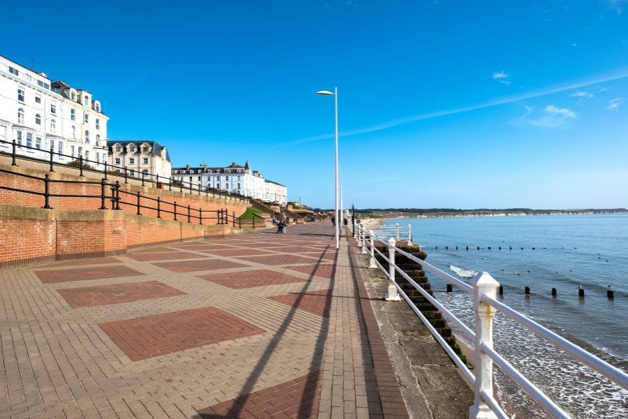Bridlington Bridlington seafront.