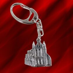 Whitby Abbey Pewter Keyring