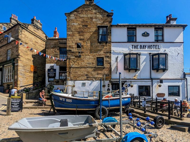 The Bay Hotel in Robin Hood's Bay The Bay Hotel in Robin Hood's Bay