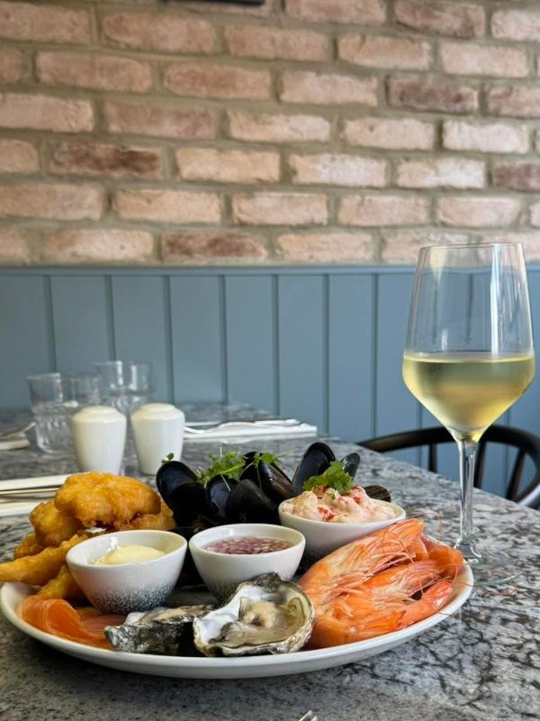 Tide by Trenchers seafood platter in Whitby. Tide by Trenchers seafood platter in Whitby.