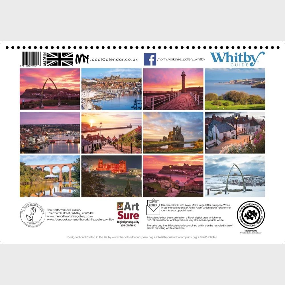 Whitby 2027 Calendar