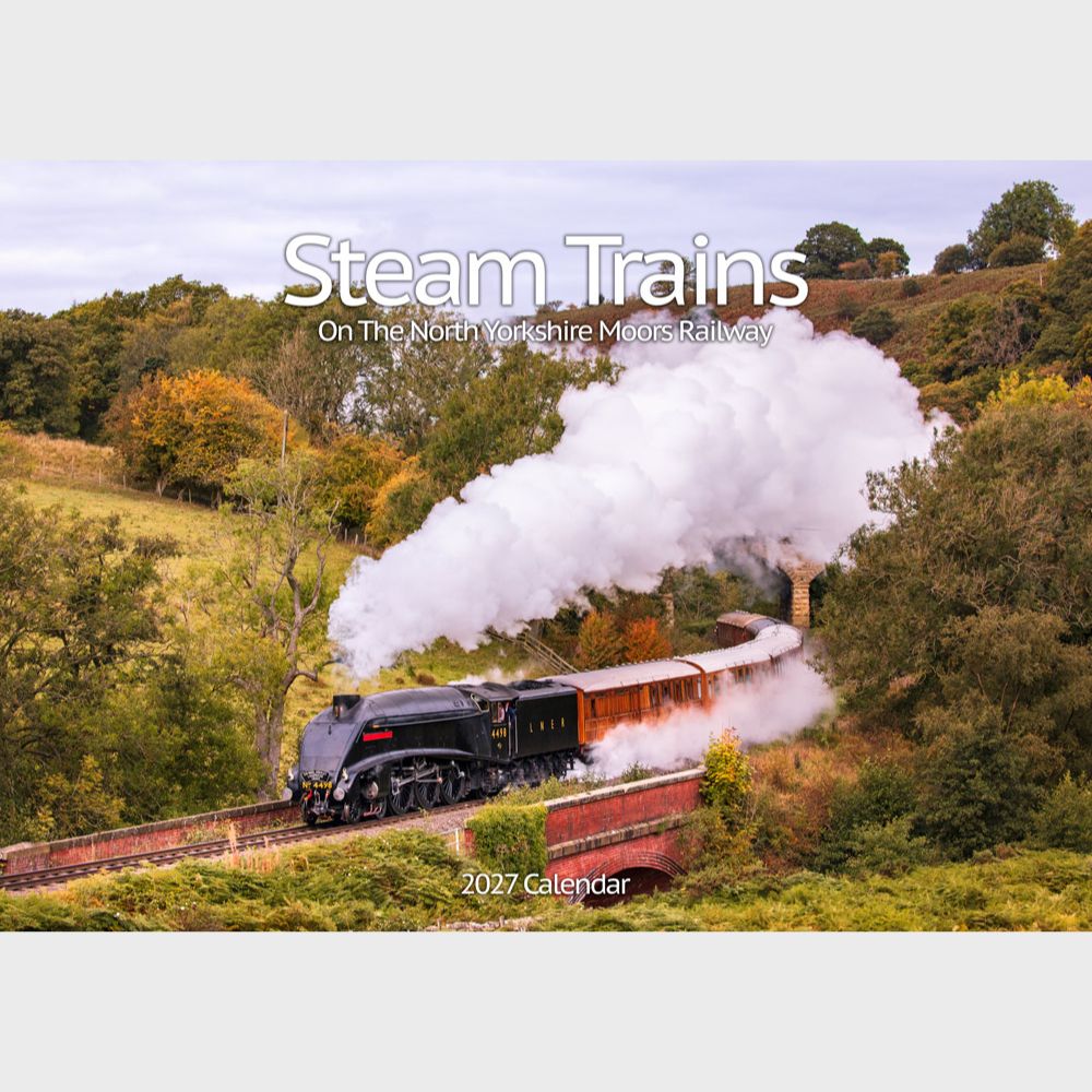 Steam Train 2027 Calendar