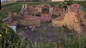 Bombardment Memorial Garden in Whitby.