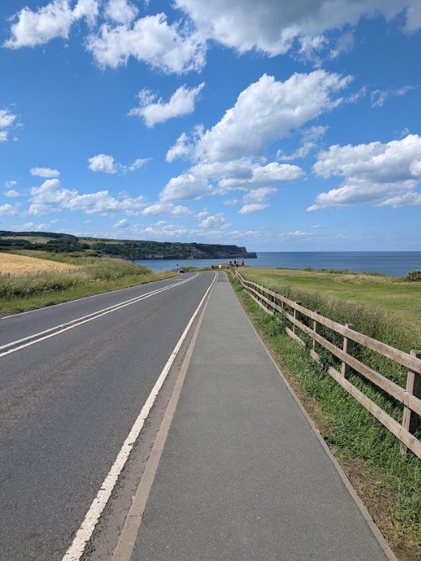 Whitby to Sandsend Road.