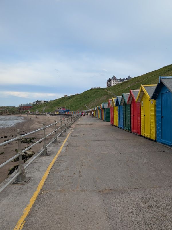 Whitby Beach Huts.